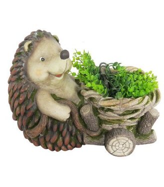 Dekorácia Gecco Ježko sediaci magnesia 27cm