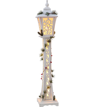 Dekorácia MagicHome Vianoce, lampa, teplá biela, 20x20x120cm, 3xAA