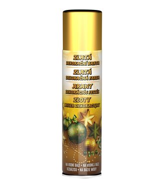 Dekoračný sprej zlatý - na vodnej báze aj do interiéru 150ml