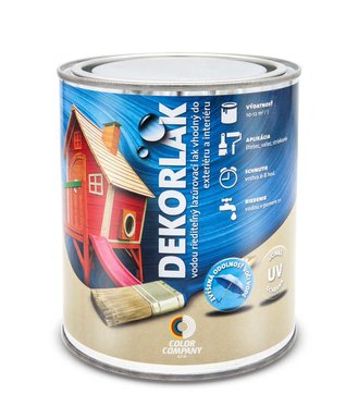 Dekorlak bezfarebný - Lazúrovací lak na drevo 0,7l