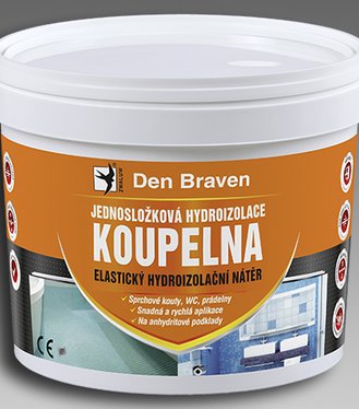 Den Braven, Jednozložková hydroizolácia Kúpeľňa 2,5kg