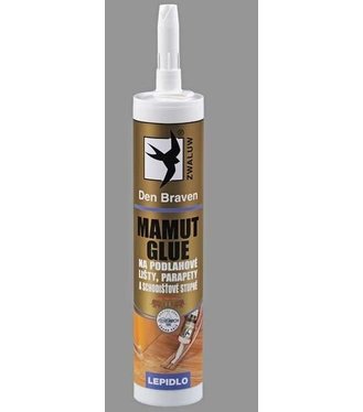 Den Braven Mamut Glue na podlahové lišty, parapety a schodiskové stupne 290 ml biely