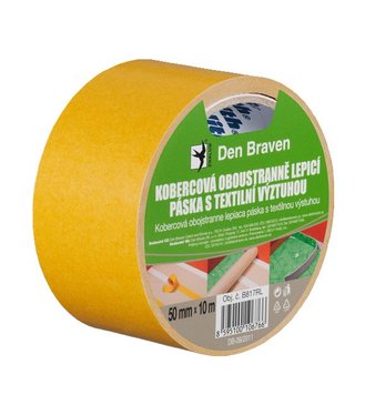 Den Braven, Páska kobercová obojstranná s textilnou výstuhou 50mm/25m