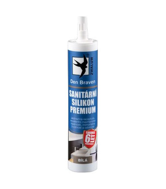 Den Braven, Sanitárny silikón Premium biely 280ml