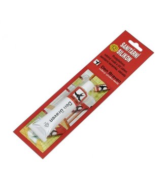 Den Braven, Silikón sanitárny biely 25ml