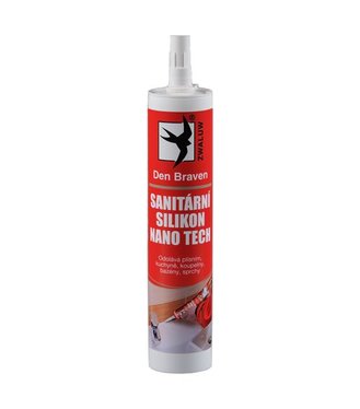 Den Braven, Silikón sanitárny Nano tech transparentný 280ml