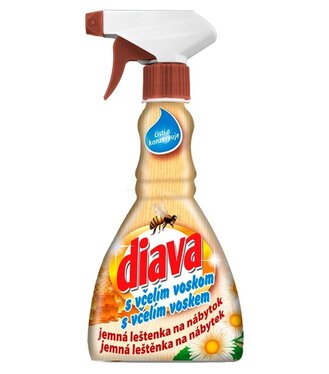 Diava Leštiaci prípravok na nábytok s včelím voskom 330ml