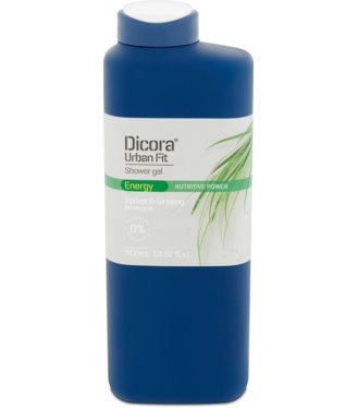 Dicora, Energy Vetiver & Ginseng, Dámsky sprchový gél 400ml