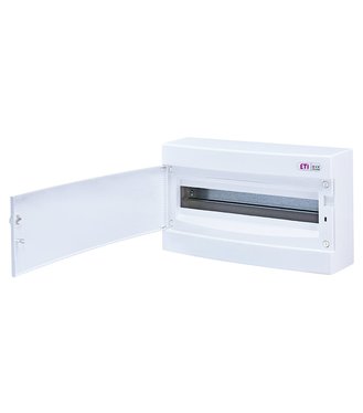 DIDO-ECT18PO Rozvodnica nadomietková 18 modulová biele dvierka IP40