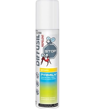 DIFFUSIL Repelent Family prípravok proti kliešťom a komárom 100ml