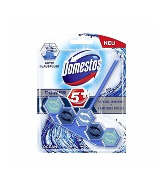 Domestos WC Blok tuhý Power 5+ Ocean Active Blue Water 53g