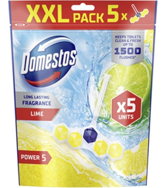 Domestos WC Pow 5 (5ks/bal) Lime