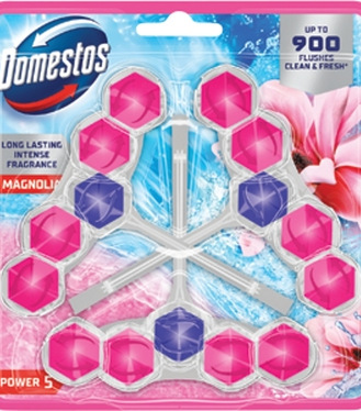 Domestos WC Power 5 (3ks/bli) Magnolia