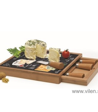 Doska na syry so zásuvkou World of cheese R0891