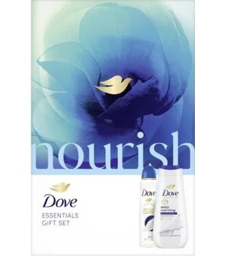 DOVE kazeta Time to Nourish sprchový gél 250ml + deo 150ml