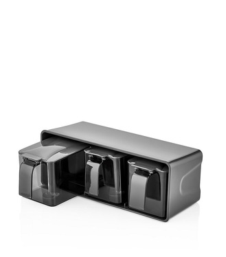 Dózy na sypké potraviny UH 3d v stojane s lyžičkou KLC