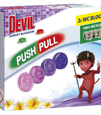 Dr.Devil WC PushPull 2ks Sunset