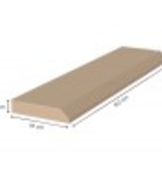 Drevené prahy pod dvere 60x10 hranatý buk