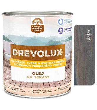 Drevolux olej na terasy platan 2,5l