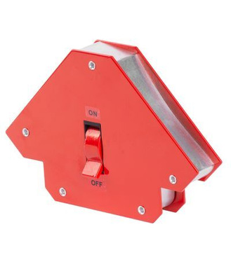 Držiak Strend Pro QJ6007 magnetický, uhlový, s vypínačom, 3-3/4`x3-3/4`x1`, max.12 kg, ON/OFF