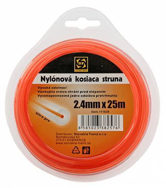 DualCut DBR Silon na kosenie 2.4mm 25m okrúhly