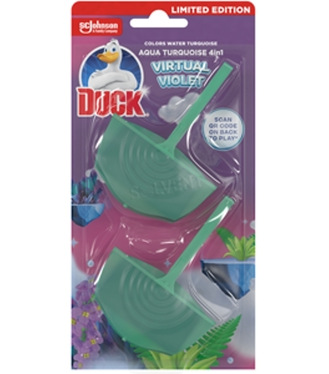Duck WC záves 2ks Violet Coloring
