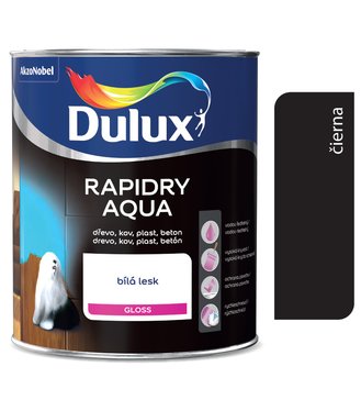 Dulux Rapidry Aqua čierna 0,75l