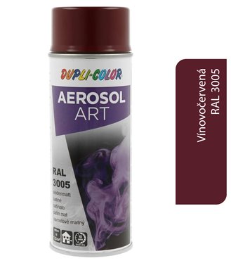 Dupli-Color Aerosol Art RAL3005 400ml - vínovočervená