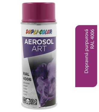 Dupli-Color Aerosol Art RAL4006 400ml - dopravná purpurová