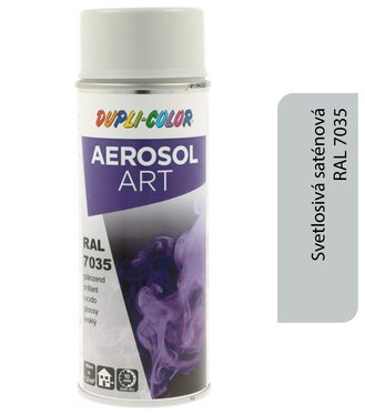 Dupli-Color Aerosol Art RAL7035 satén 400ml - svetlosivá saténová