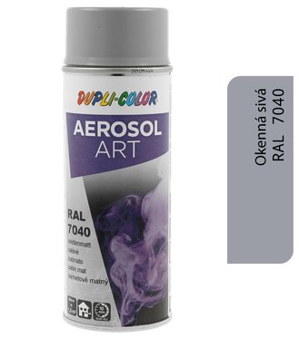Dupli-Color Aerosol Art RAL7040 400ml - okenná sivá