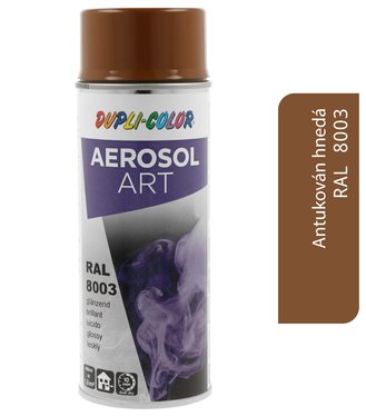 Dupli-Color Aerosol Art RAL8003 400ml - antuková sivá