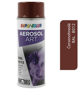 Dupli-Color Aerosol Art RAL8012 400ml - červenohnedá