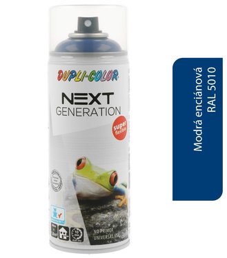 Dupli-Color Next RAL5010 modrá enciánová 400ml