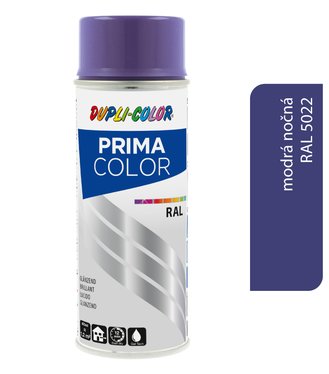 Dupli-Color Prima RAL5022 - modrá nočná lesk 400ml