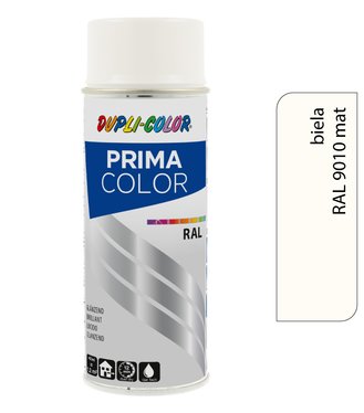 Dupli-Color Prima RAL9010 - biela mat 500ml
