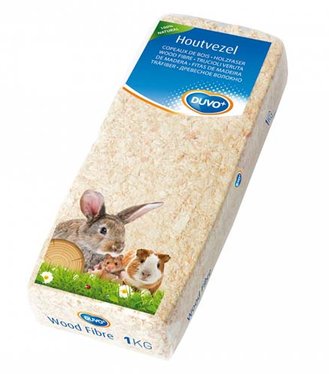 DUVO+ Podstielka pre hlodavce 1kg, hobliny