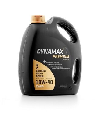 Dynamax Motorový olej polosyntetický Premium Uni Plus 10W-40 5l