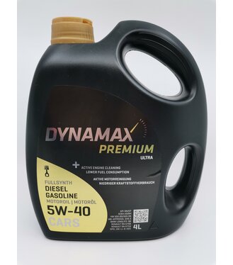 Dynamax Motorový olej Premium Ultra 5W40 4l