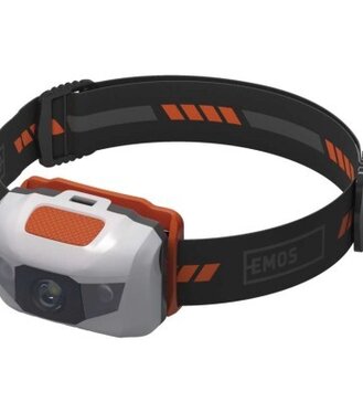 Emos LED Čelovka, HL-H0520, 1W+2 červené LED, 3xAAA
