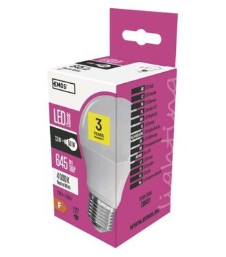 Emos Žiarovka LED Classic A60 8W E27, neutrálna biela