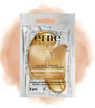 Erne hydrogélové vankúšiky pod oči snail gold 1pár/bal