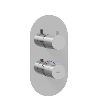 ES 063.60RGB.O2.RB07C Termostatická podomietková batéria 2-cestná pre R-box, Rose Gold Brushed