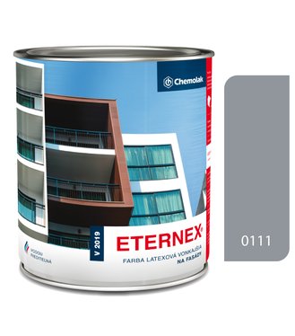 Eternex V2019 0111 šedá - latexová vonkajšia farba 0,8kg
