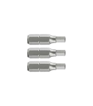 Extol Bit Imbus H3x25mm S2 3ks
