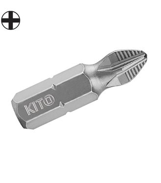 Extol Bit krížový PH0x25mm Gripp 10ks