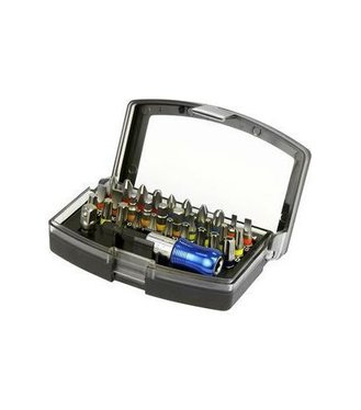 Extol Bity s magnetickým nadstavcom Fix-Clip, 32-dielna sada, S2