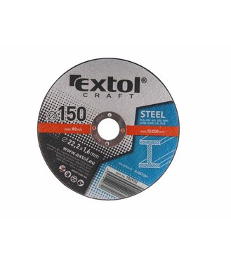 Extol Craft Kotúč rezný na kov 115x1,0x22,2mm