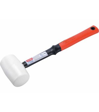 Extol Premium Kladivo gumené biele sklolaminátová násada, pr. 50mm, 280g, 8811111