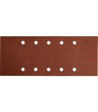 Extol Premium Papier brúsny 115x280mm, 10ks, P100, 10 otvorov